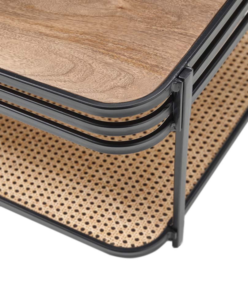 Bomi Couchtisch Mango Wood massiv