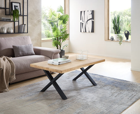 Chris X Couchtisch 110x60 cm Eiche Massivholz