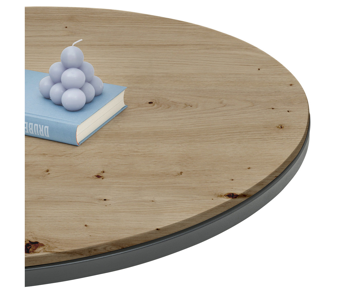 Gino 2 Couchtisch 2er Set 80x45 cm PVC-Holzoptik