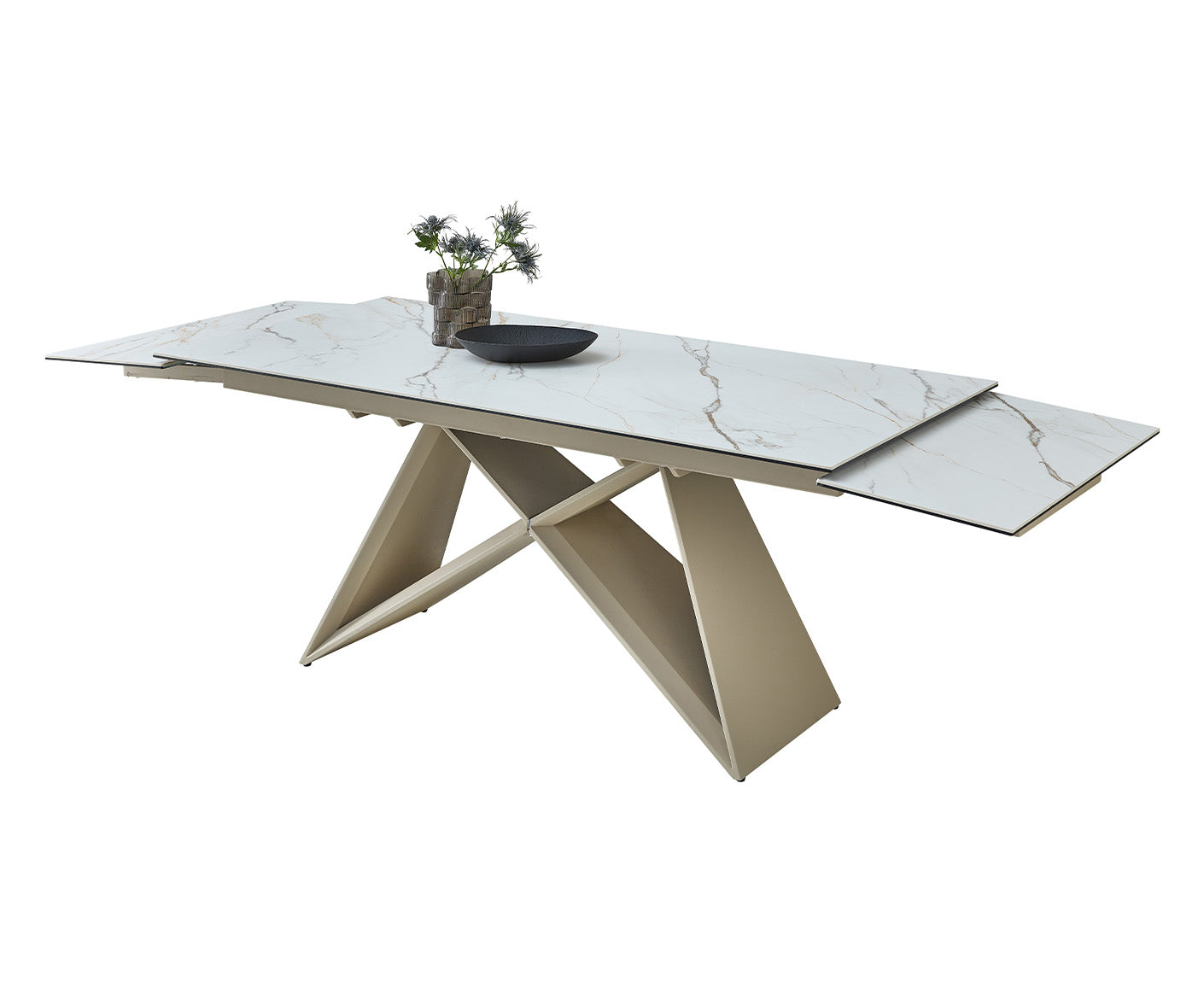 Jamiro Esstisch 180-260x90 cm Keramik ausziehbar