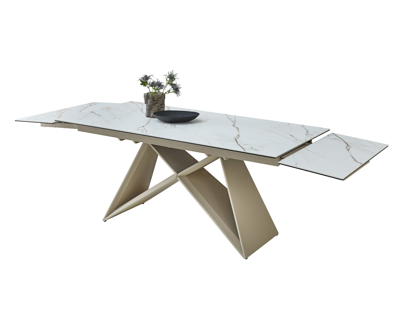 Jamiro Esstisch 180-260x90 cm Keramik ausziehbar