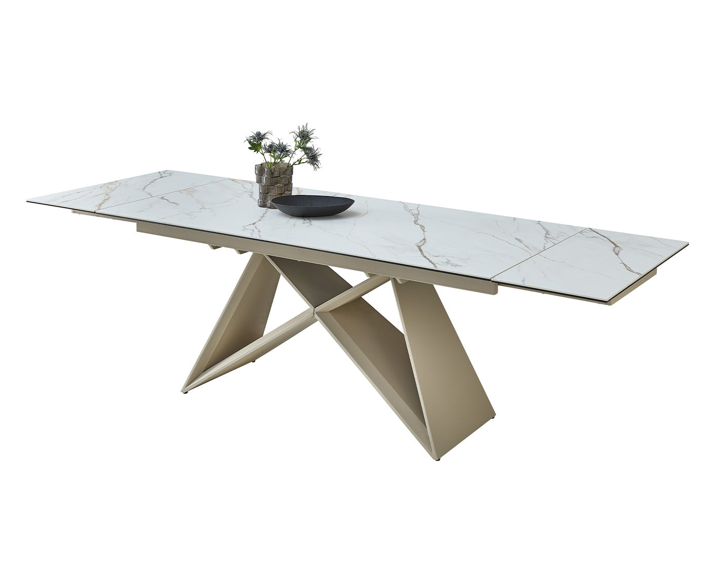 Jamiro Esstisch 180-260x90 cm Keramik ausziehbar