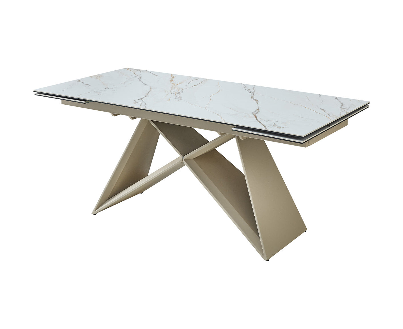 Jamiro Esstisch 180-260x90 cm Keramik ausziehbar