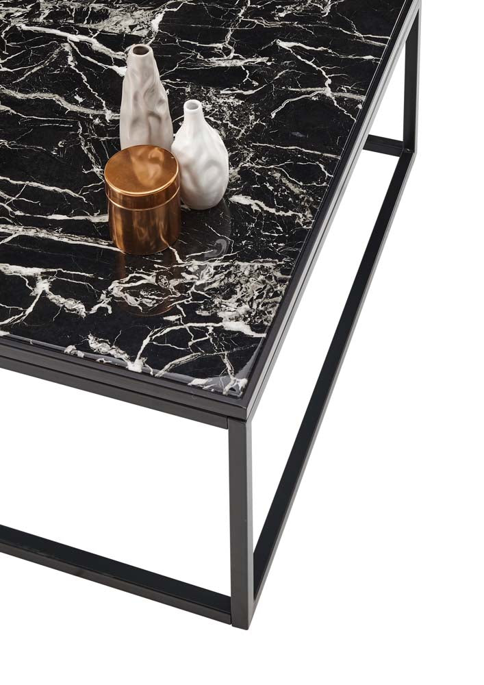 Morini Couchtisch mit Glasplatte