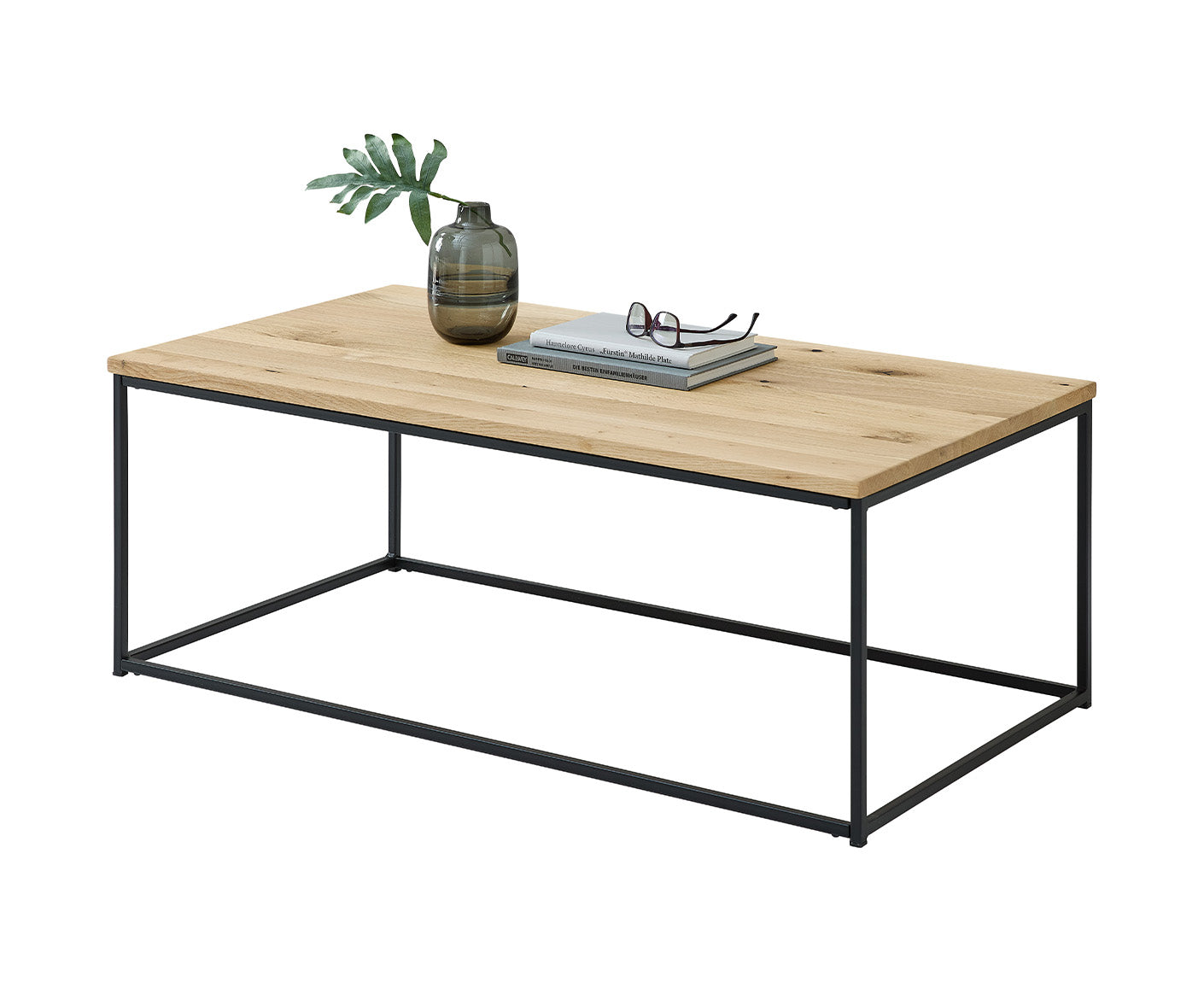Thor Couchtisch 110x60 cm Eiche Massivholz geölt