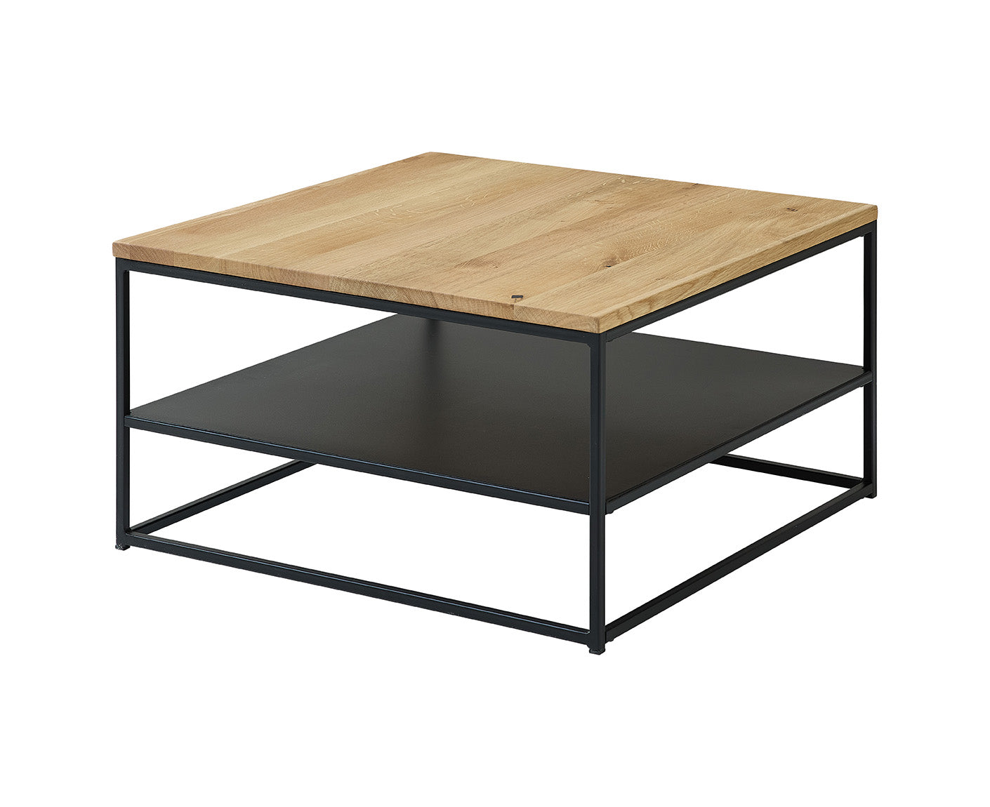 Tilda Couchtisch 75x75 cm Eiche Massivholz geölt