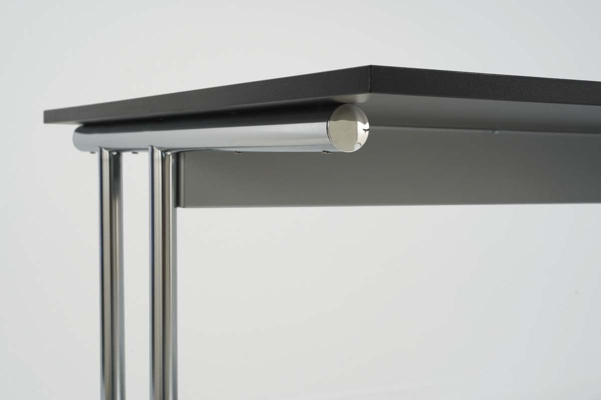 ARTLINE Schreibtisch mit Besprechungstisch 260x80/100 cm Anthrazit