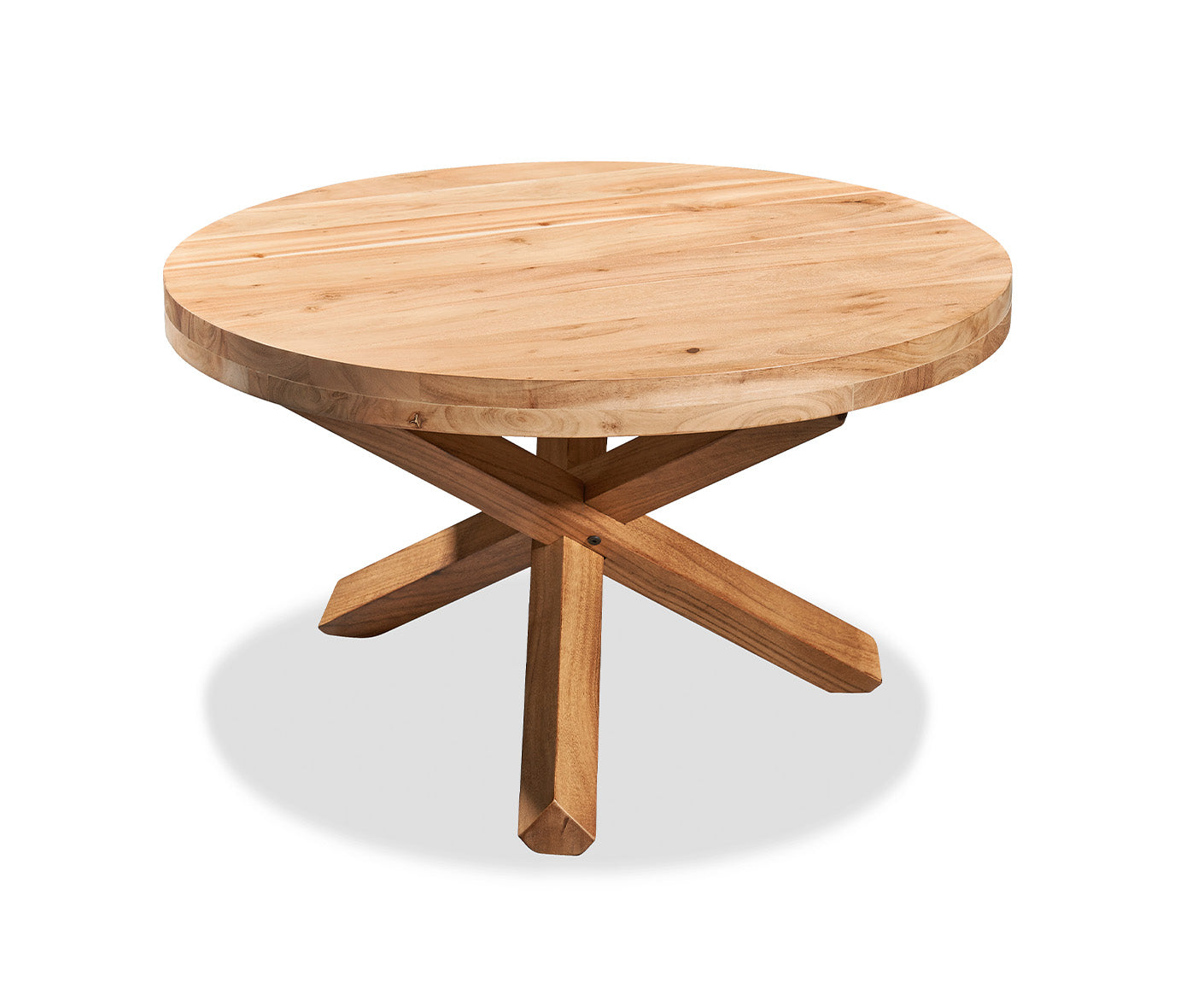 Ace Couchtisch Ø 80 cm Akazie Massivholz