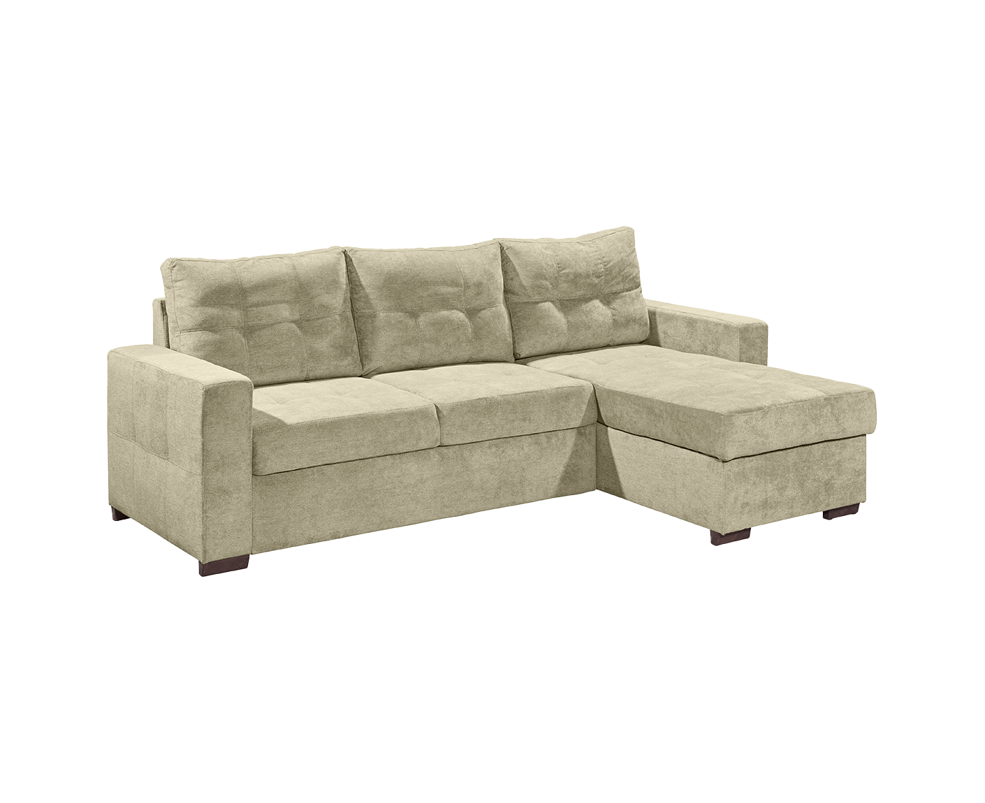 Adone Ecksofa 230 x 154 cm, mit Schlaffunktion & Bettkasten - Voelpe