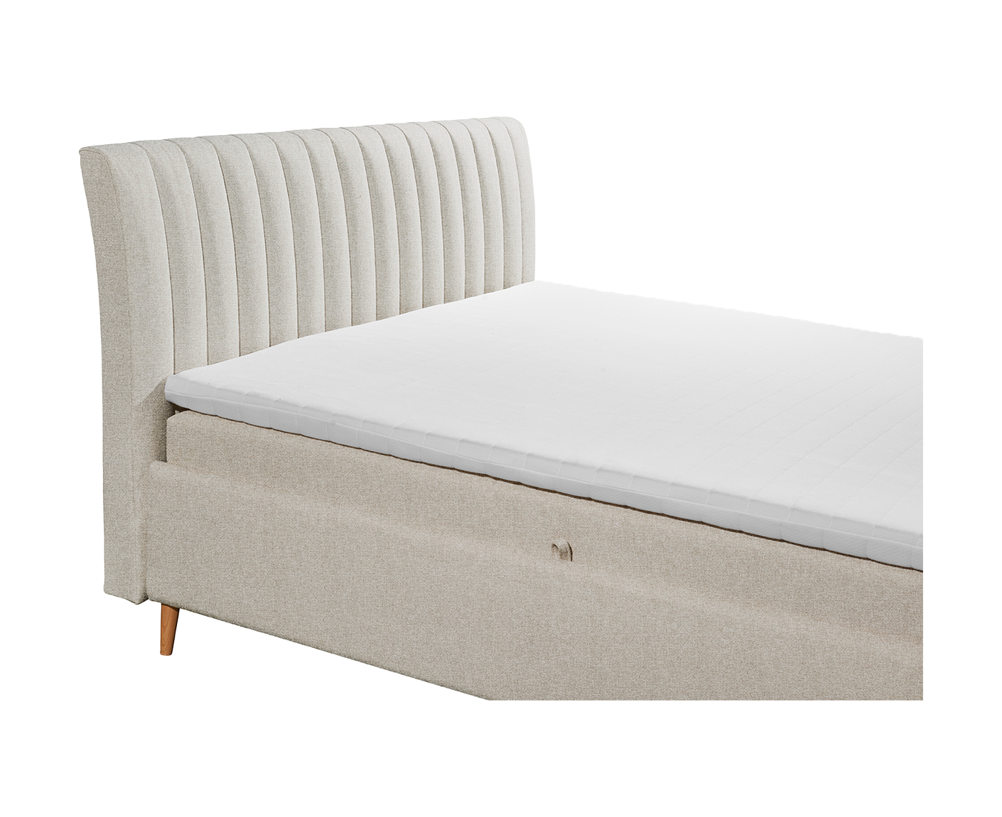 Akron Boxbett / Polsterbett Doppelbett mit Bettkasten 160x200 - 180x200 cm