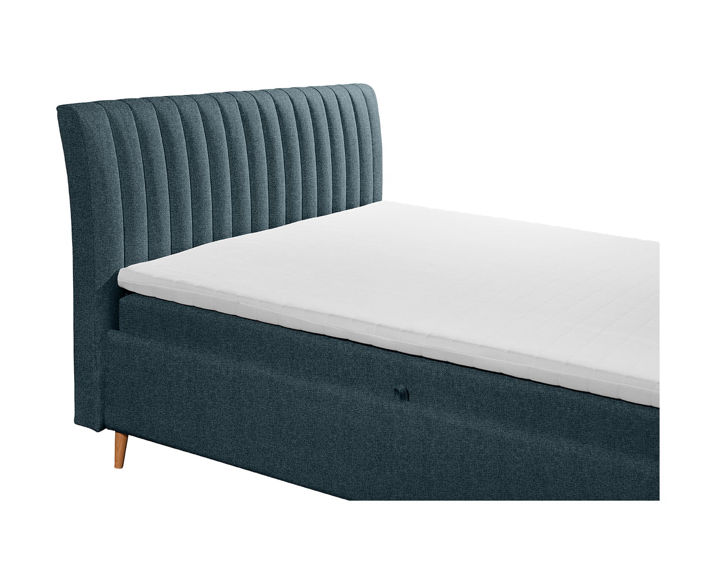 Akron Boxbett / Polsterbett Doppelbett mit Bettkasten 160x200 - 180x200 cm