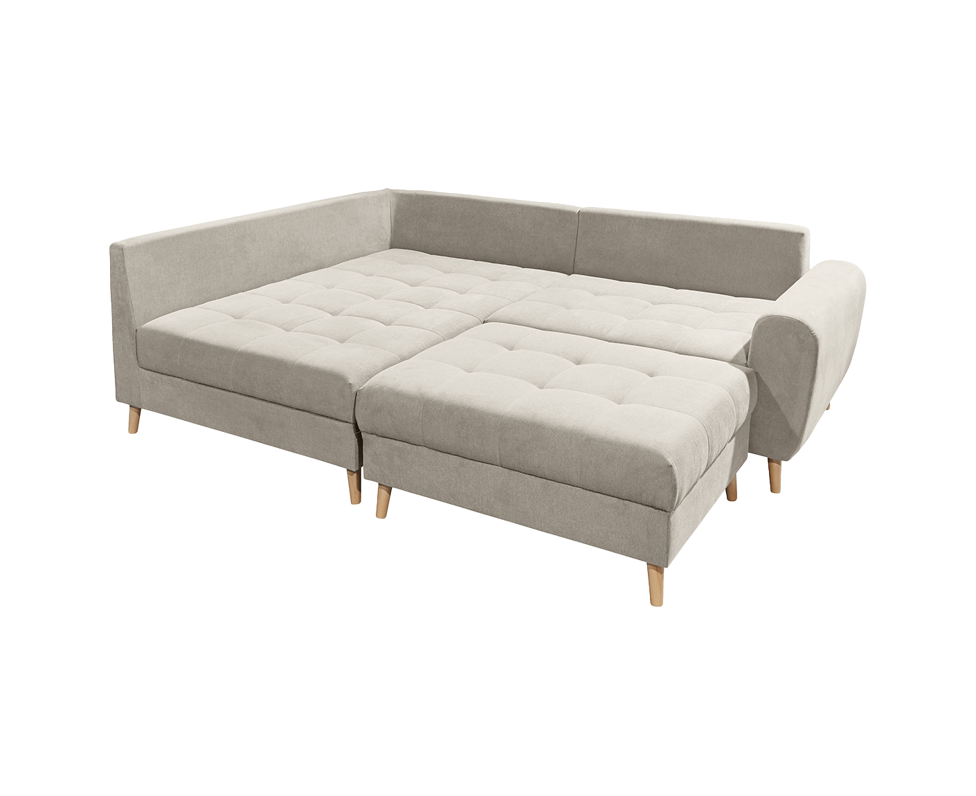 Alice Ecksofa inkl. Hocker 249x175 cm - Voelpe