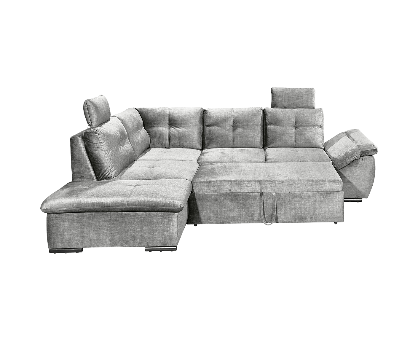 Alija Ecksofa 265 x 217 cm, mit Schlaffunktion und Bettkasten