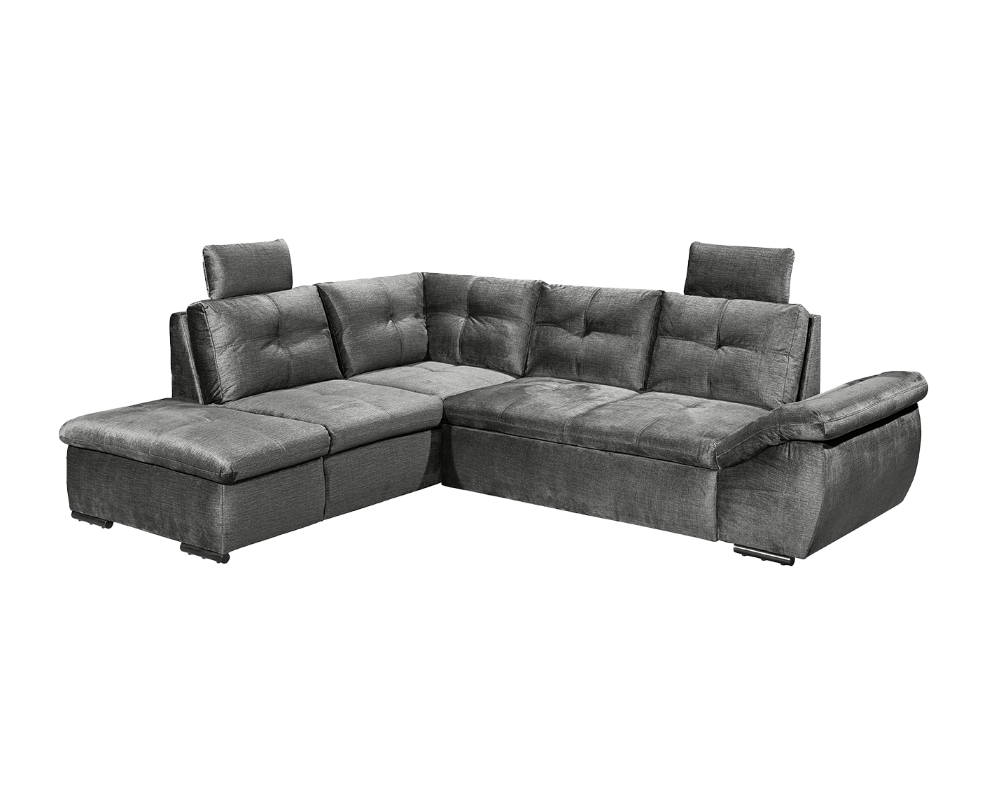 Alija Ecksofa 265 x 217 cm, mit Schlaffunktion und Bettkasten