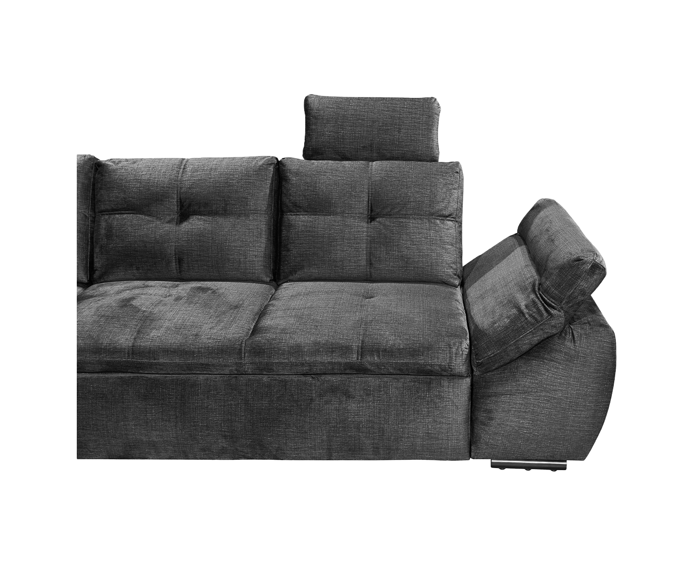 Alija Ecksofa 265 x 217 cm, mit Schlaffunktion und Bettkasten