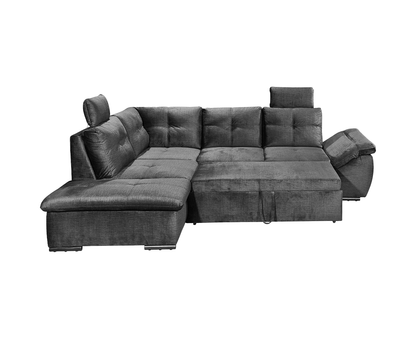 Alija Ecksofa 265 x 217 cm, mit Schlaffunktion und Bettkasten