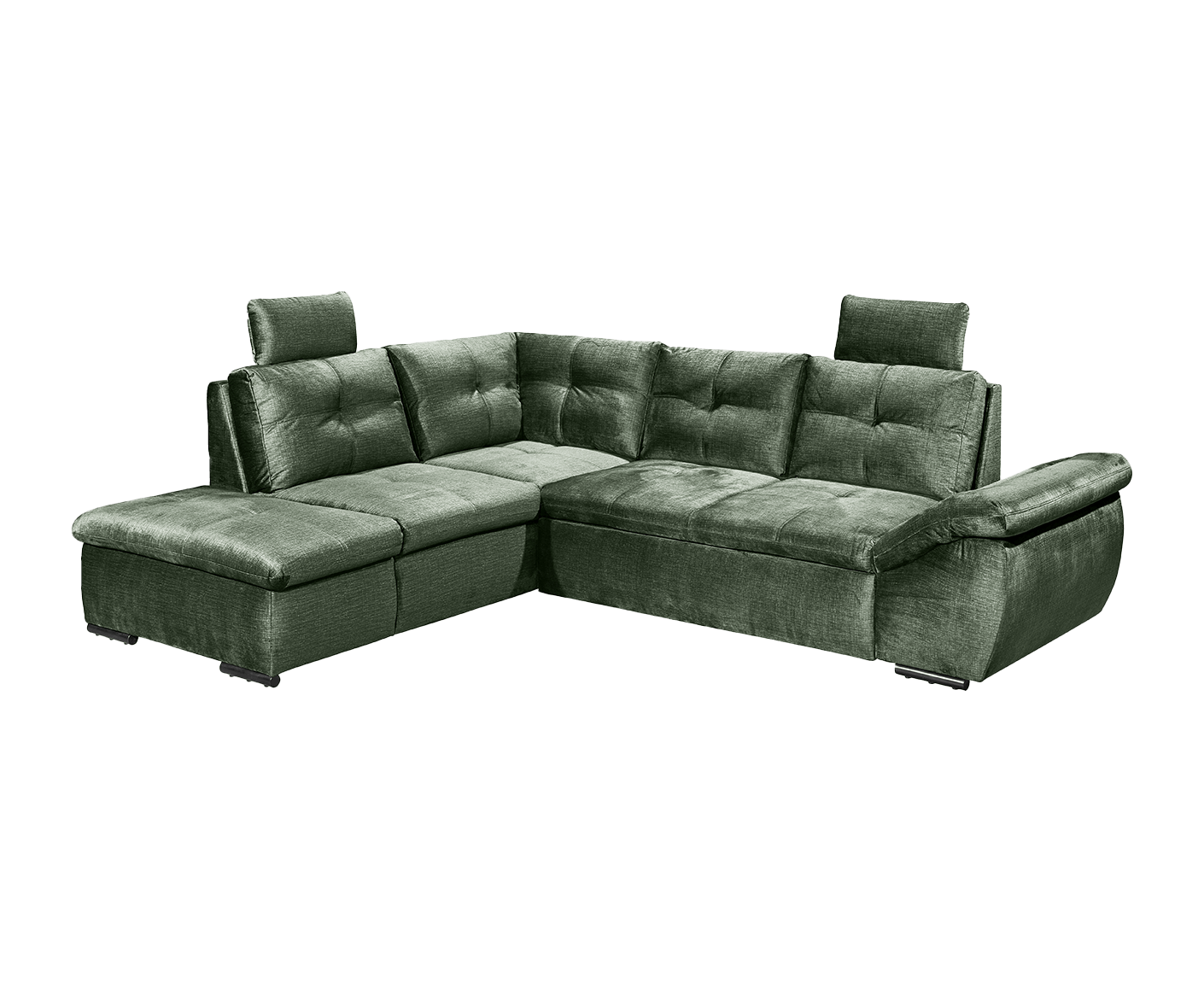 Alija Ecksofa 265 x 217 cm, mit Schlaffunktion und Bettkasten