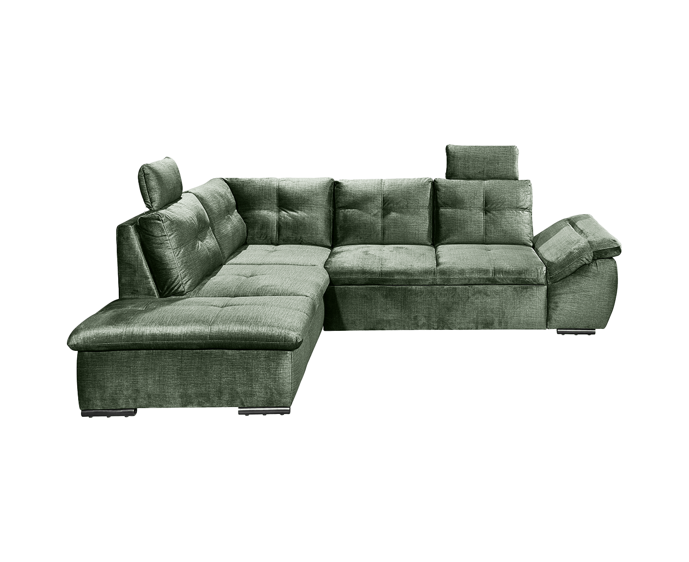 Alija Ecksofa 265 x 217 cm, mit Schlaffunktion und Bettkasten