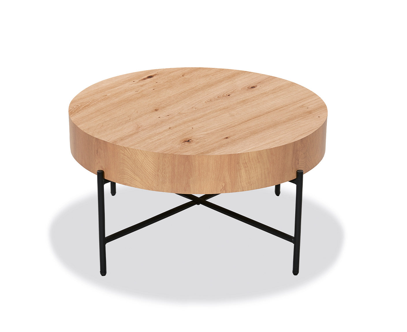 Antonia Couchtisch Ø 80 cm Artisan Eiche