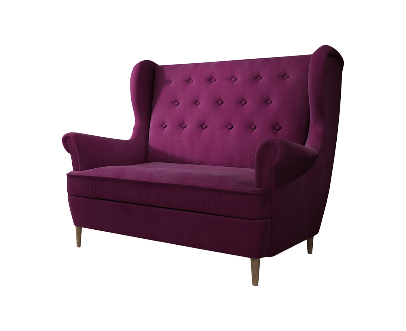 Aros Sofa 150x90 cm, Samt