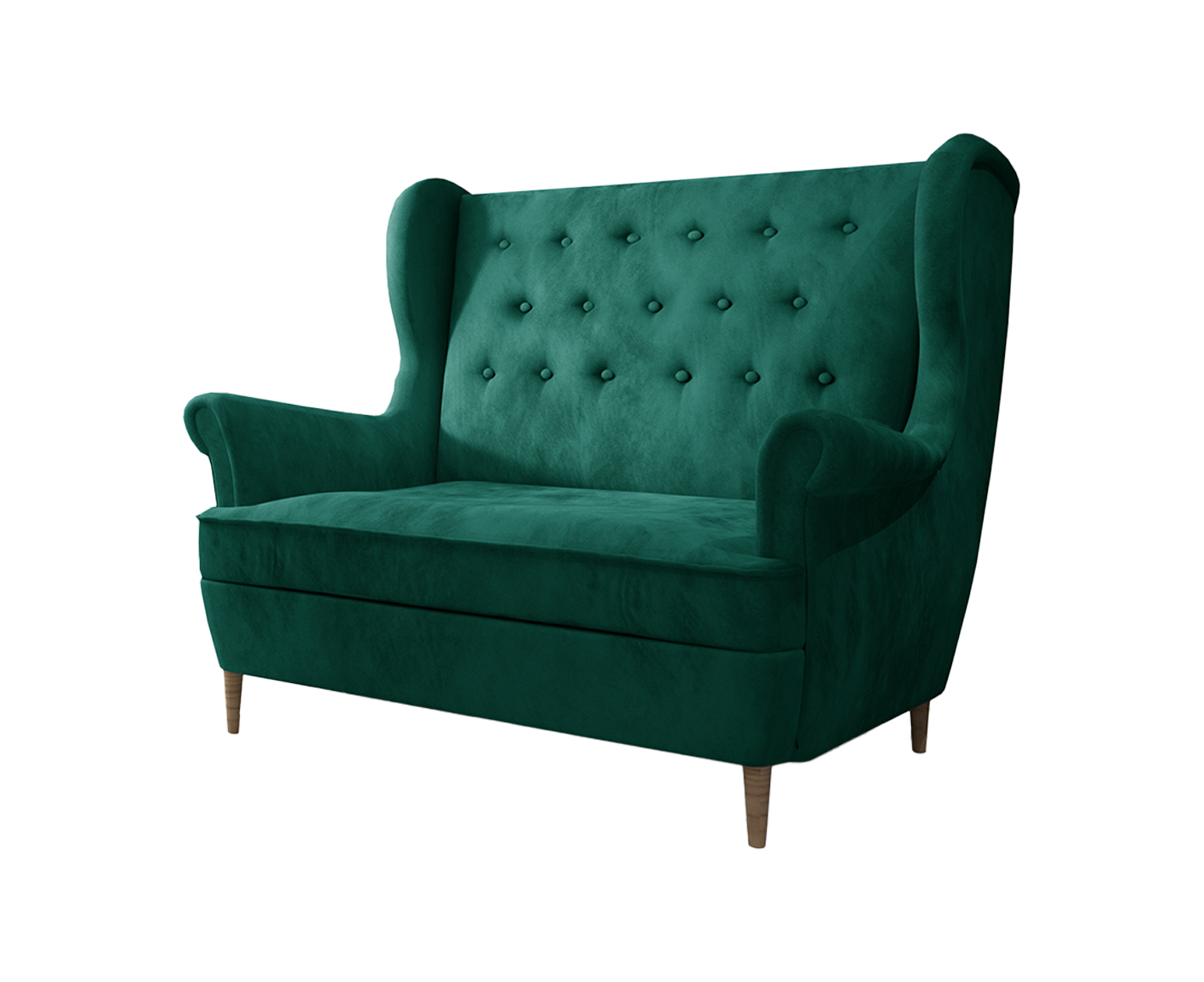 Aros Sofa 150x90 cm, Samt