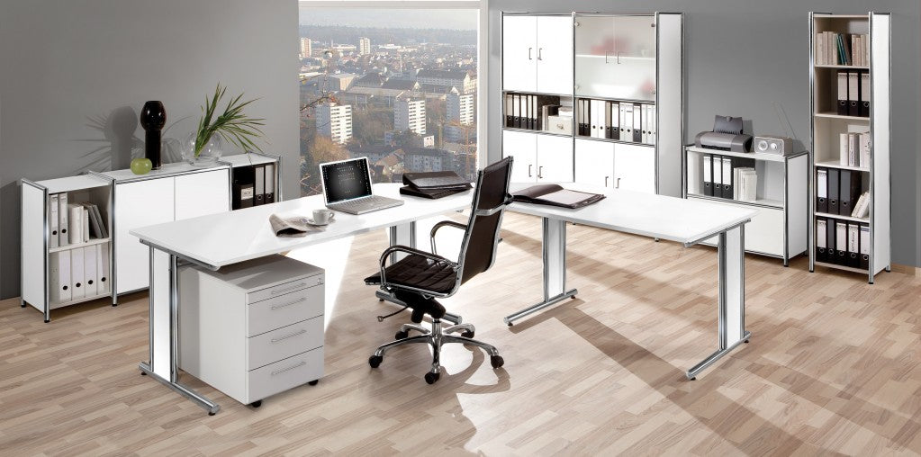 ARTLINE TYP11 Komplettbüro Büro Komplettset Office Weiß