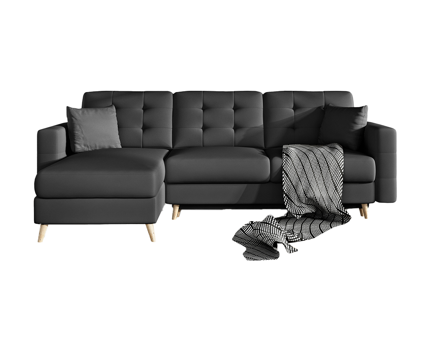 Asgard Ecksofa 250 x 162 cm, Kunstleder