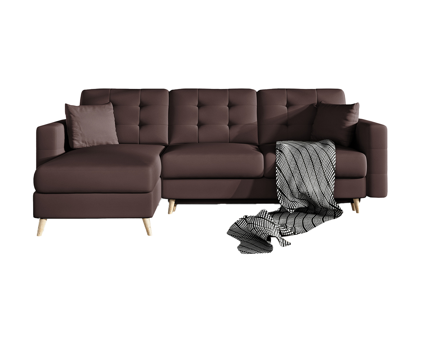 Asgard Ecksofa 250 x 162 cm, Kunstleder