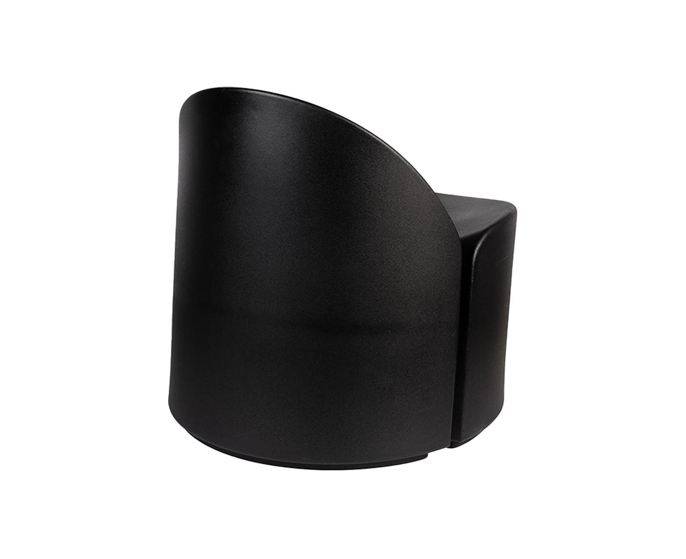 Bloom Outdoor Sessel aus Ökopixel Schwarz