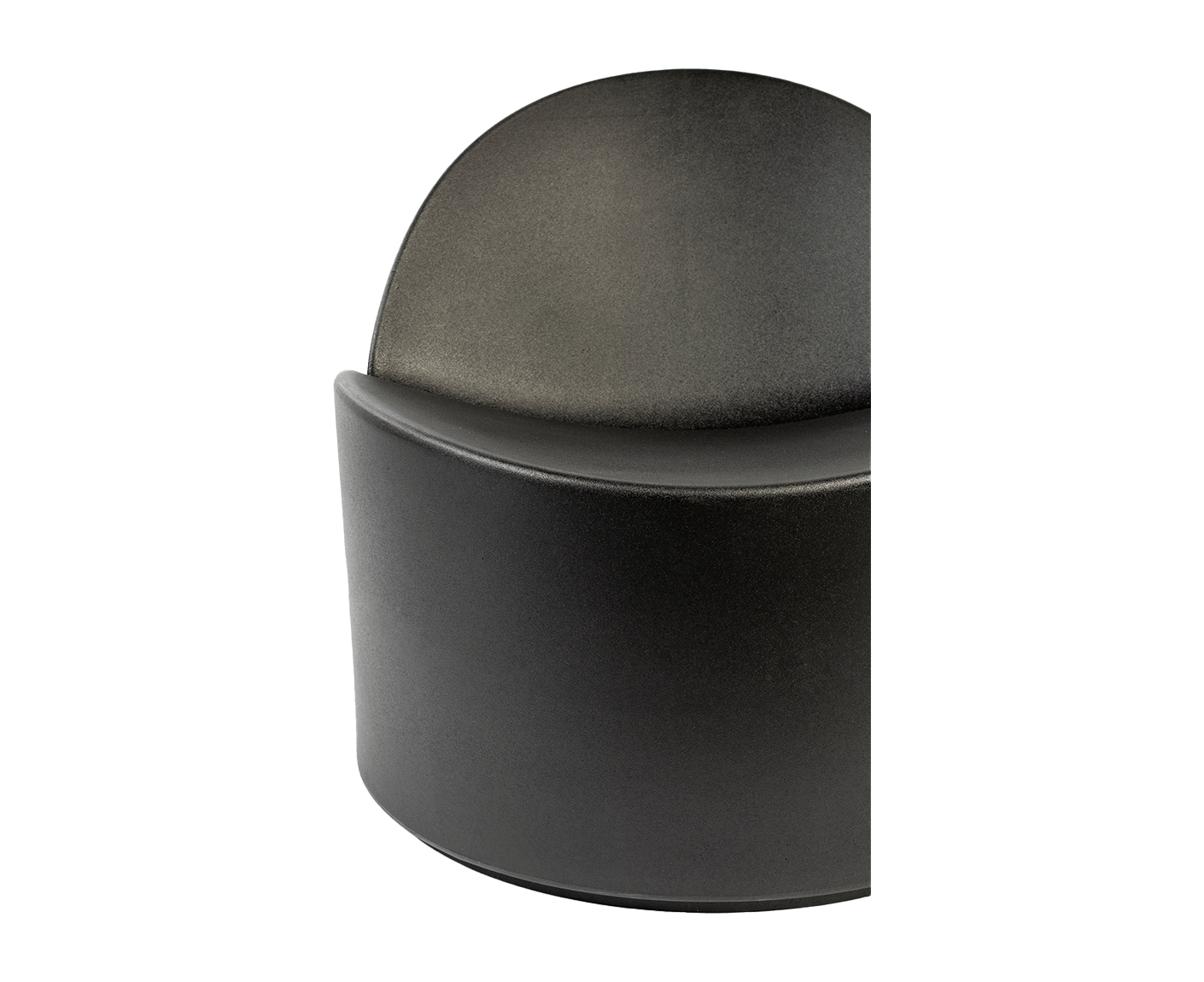 Bloom Outdoor Sessel aus Ökopixel Schwarz