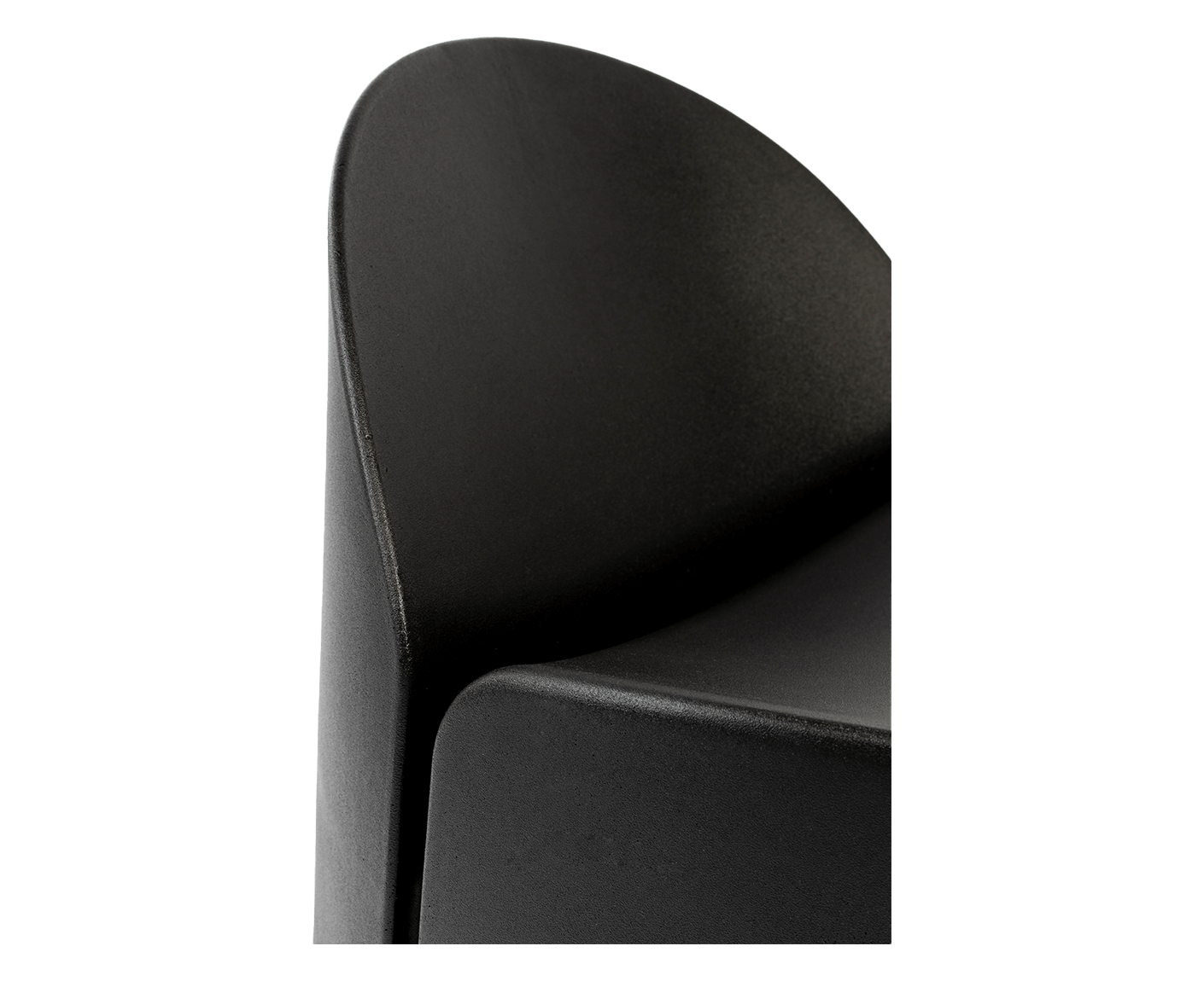 Bloom Outdoor Sessel aus Ökopixel Schwarz