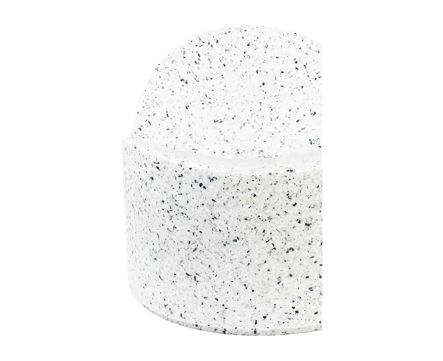 Bloom Outdoor Sessel aus Ökopixel Weiß
