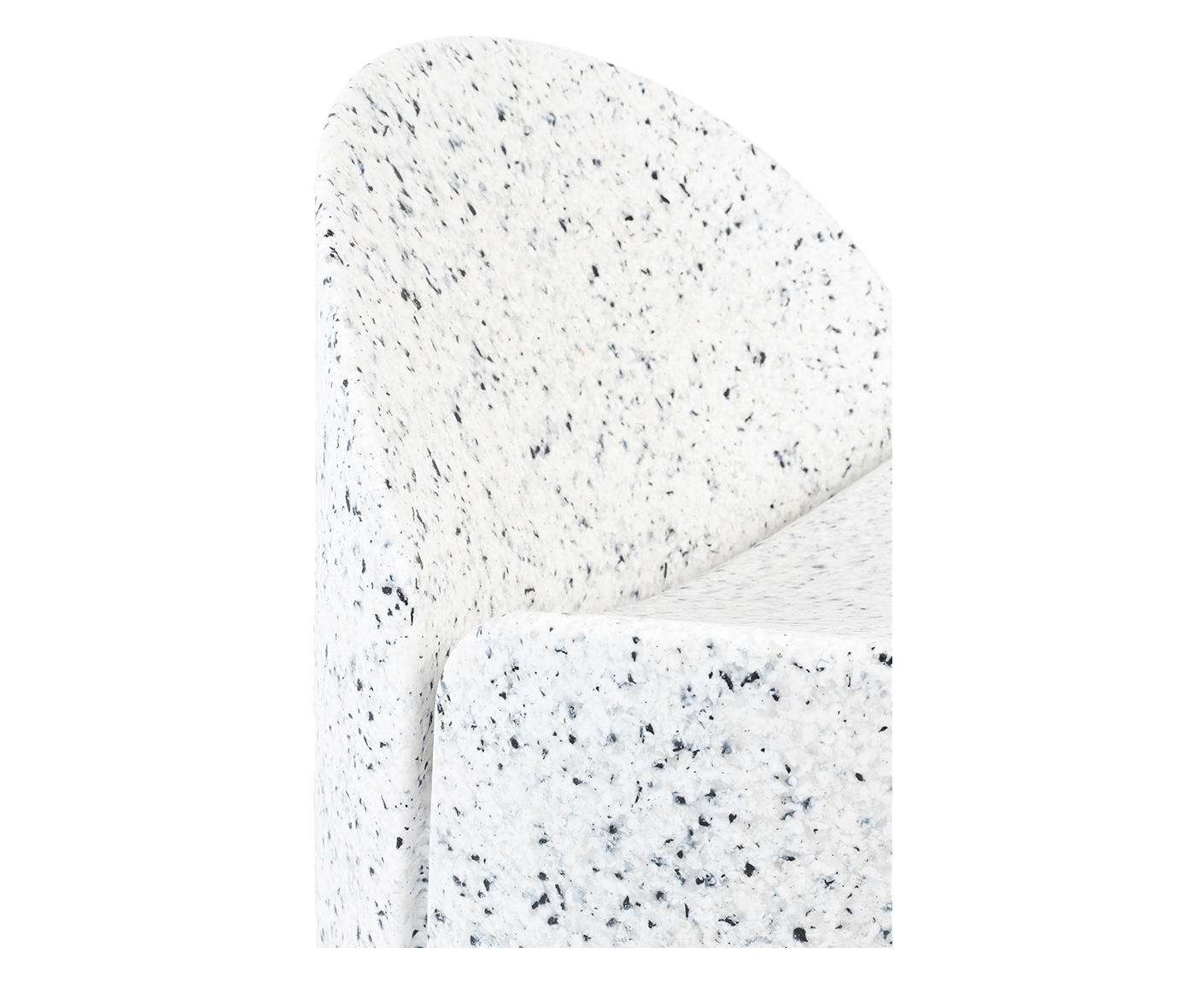Bloom Outdoor Sessel aus Ökopixel Weiß
