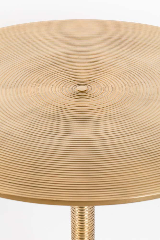 HYPNOTISING ROUND Esszimmertisch Ø92 cm Gold - Voelpe