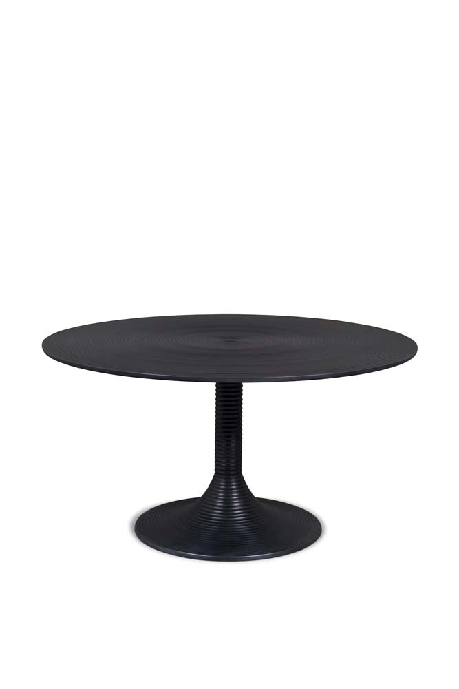 HYPNOTISING ROUND Couchtisch Ø77 cm Schwarz - Voelpe