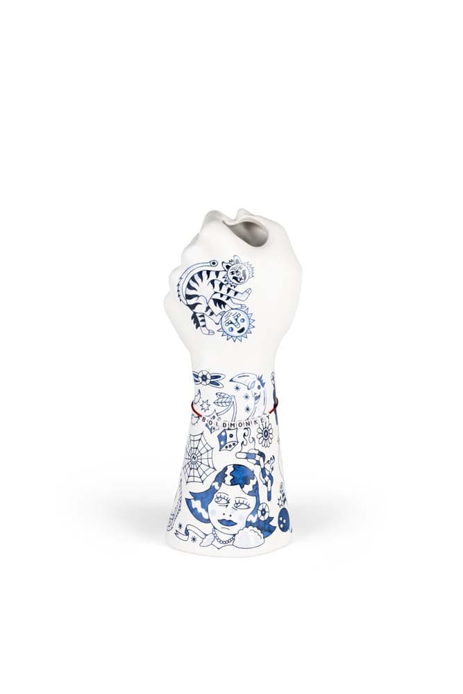 LIBERTY MATTERS Vase Blau - Voelpe