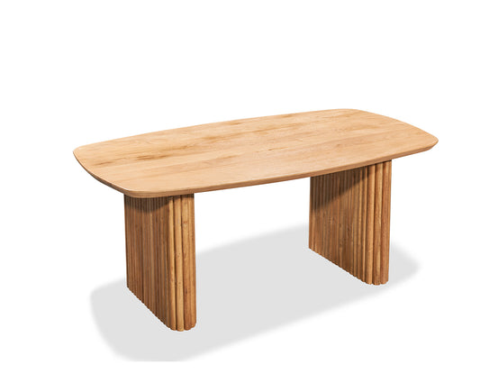 Barney Couchtisch 110x60 cm Akazie Massivholz
