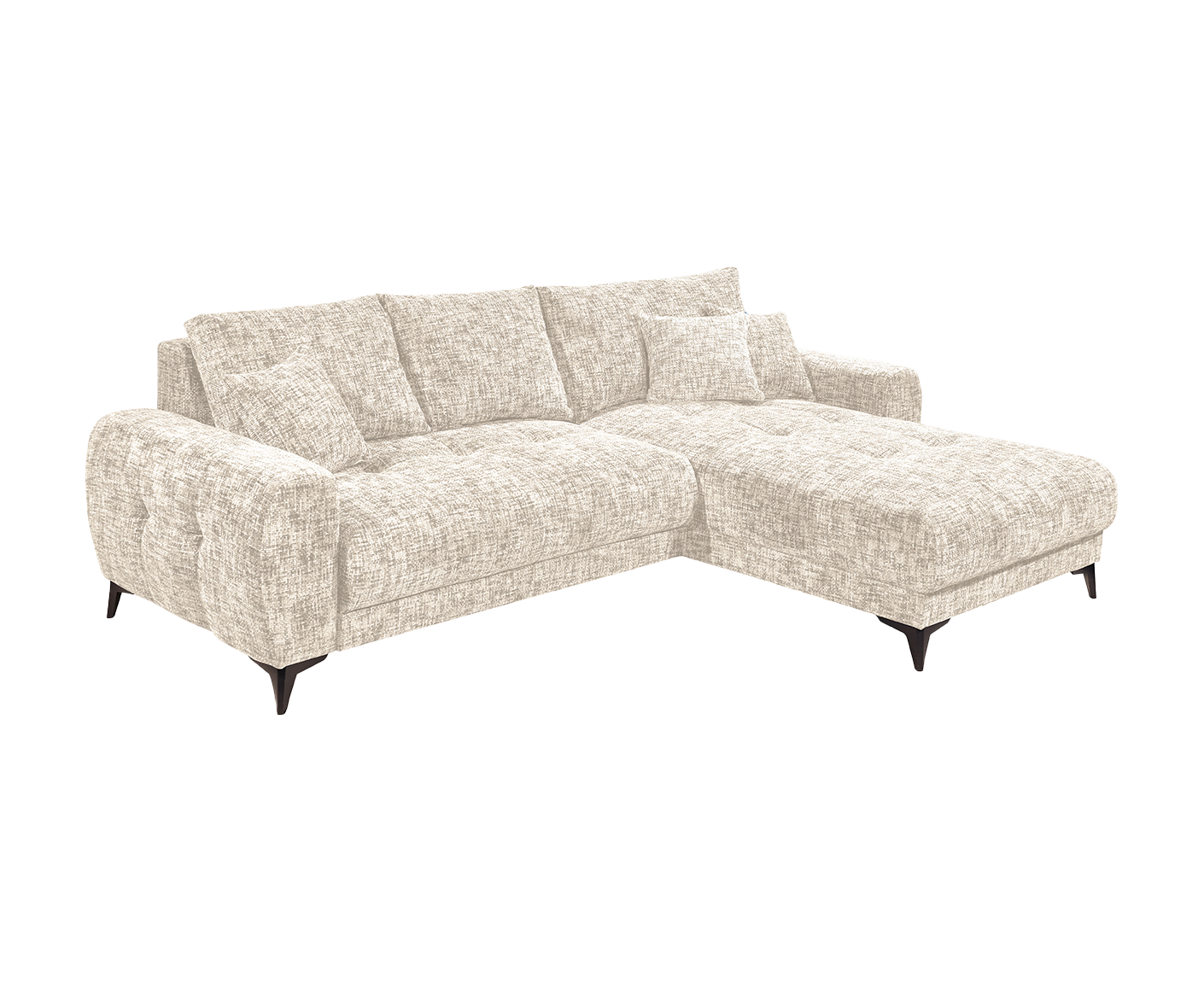 Belluno Ecksofa 281 x 189 cm, mit Schlaffunktion & Bettkasten