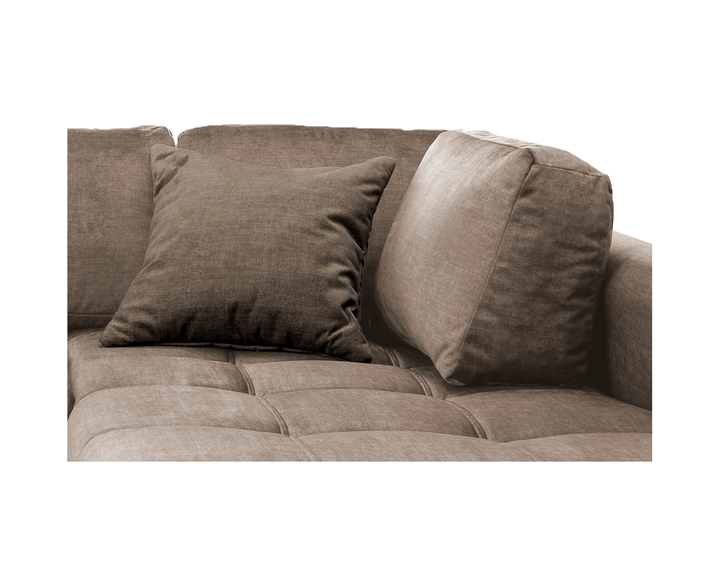 Avellino Ecksofa 250 x 190 cm, mit ausziehbarer Liegefläche, Webstoff