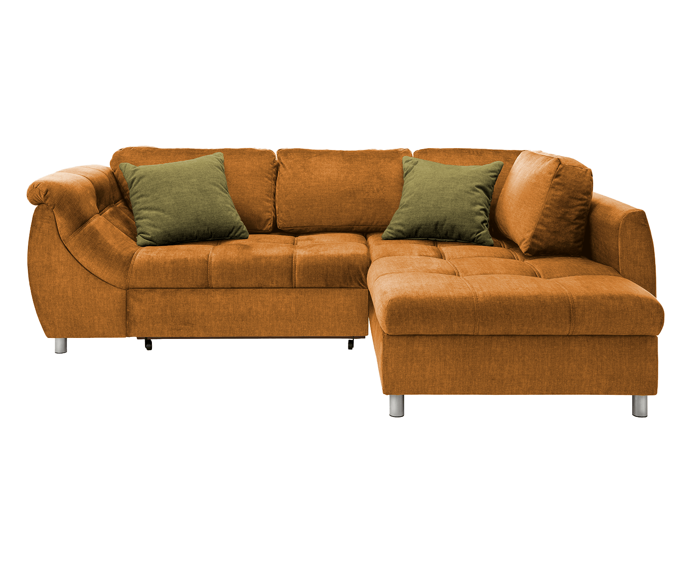 Avellino Ecksofa 250 x 190 cm, mit ausziehbarer Liegefläche, Webstoff