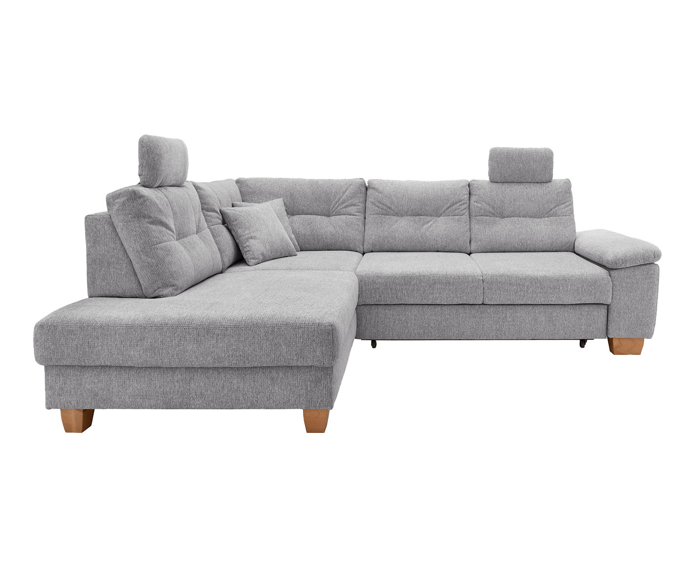 Bergamo Ecksofa 206 x 264 cm, mit Schlaffunktion und Bettkasten, Corto