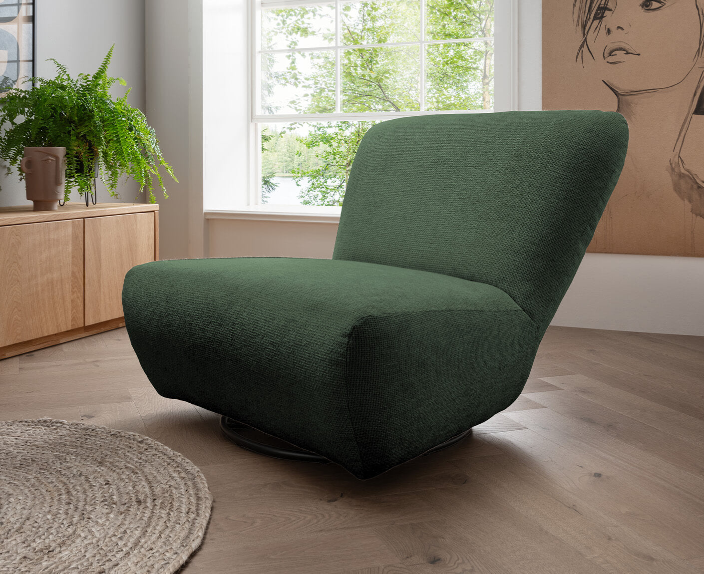Casoria Drehsessel mit Wippfunktion, Motivo