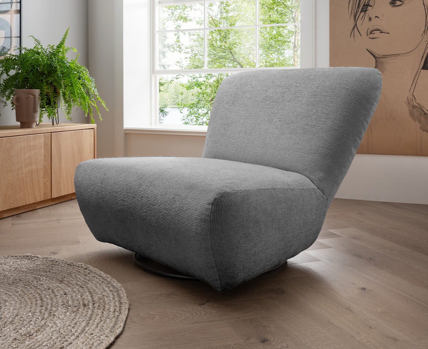 Casoria Drehsessel mit Wippfunktion, Motivo