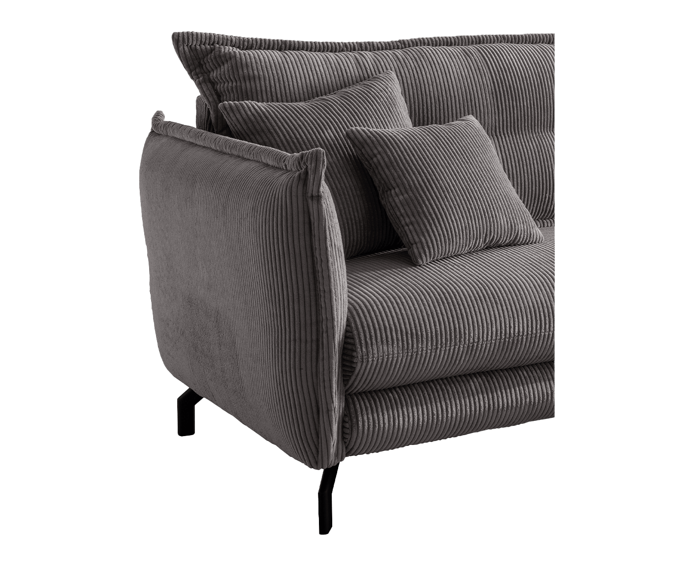 La Spezia Ecksofa 255 x 180 cm, Cord