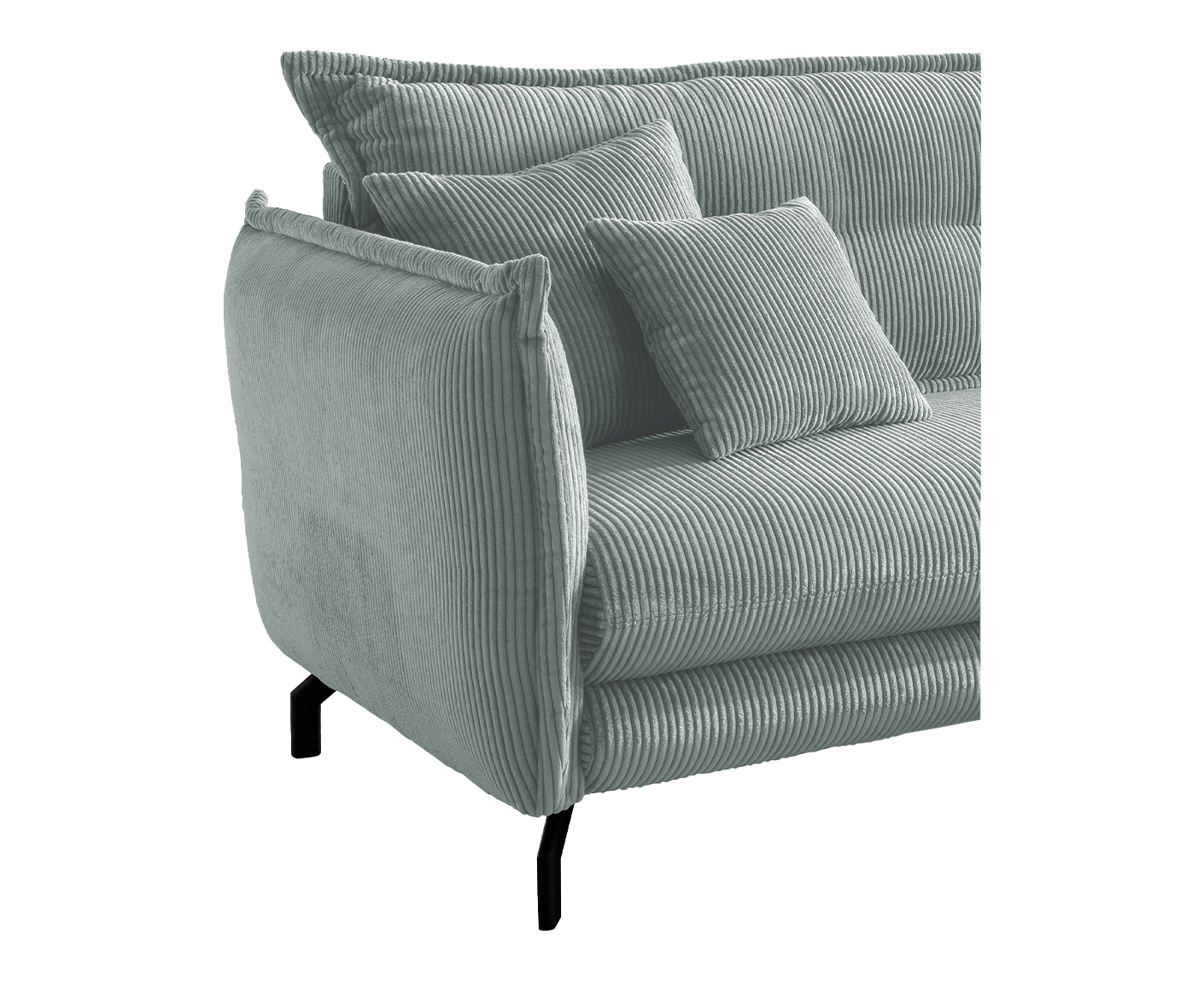 La Spezia Ecksofa 255 x 180 cm, Cord