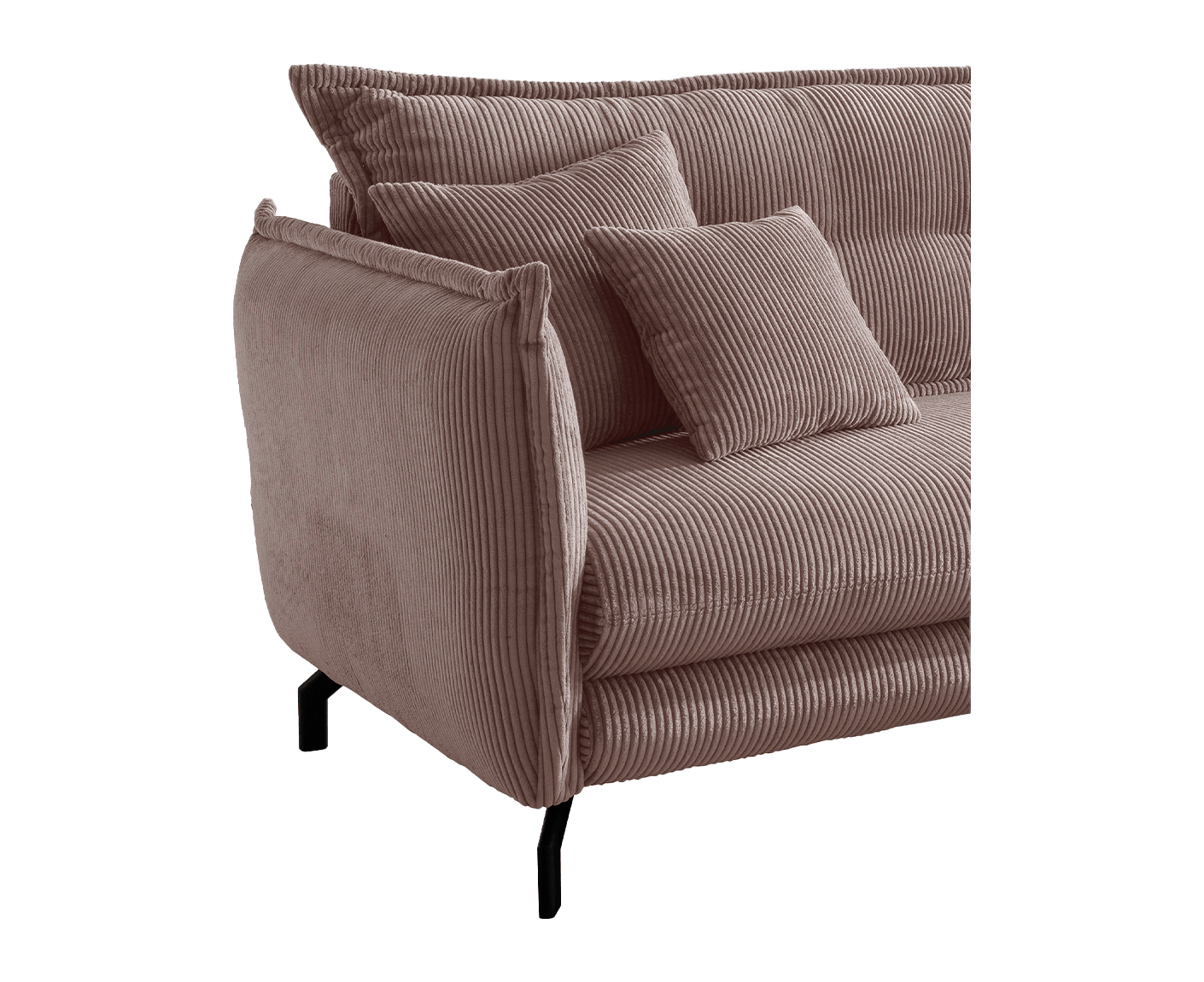 La Spezia Ecksofa 255 x 180 cm, Cord