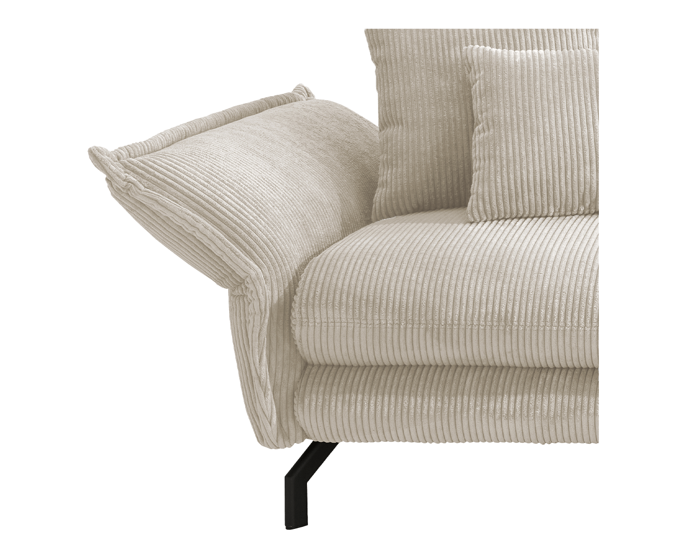 La Spezia Ecksofa 255 x 180 cm, Cord