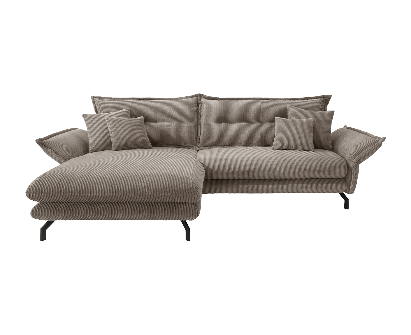 La Spezia Ecksofa 255 x 180 cm, Cord