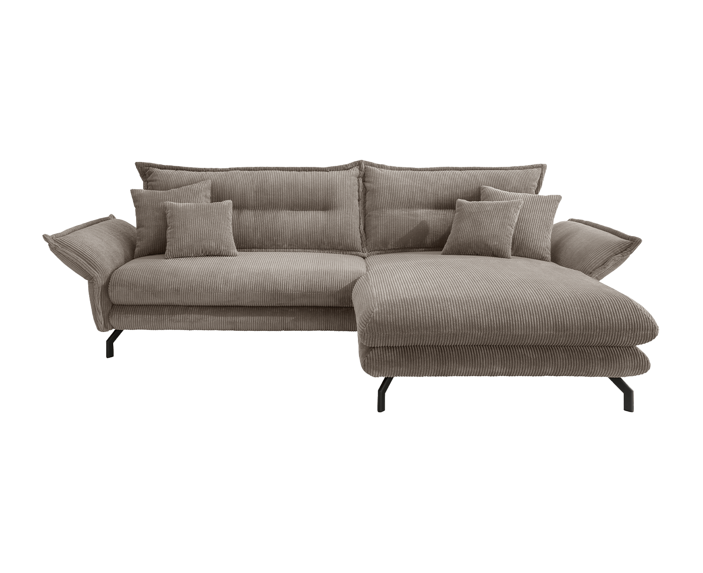 La Spezia Ecksofa 255 x 180 cm, Cord