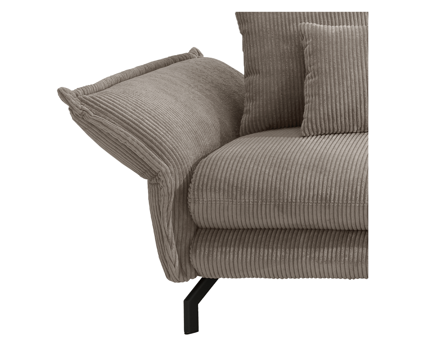 La Spezia Ecksofa 255 x 180 cm, Cord